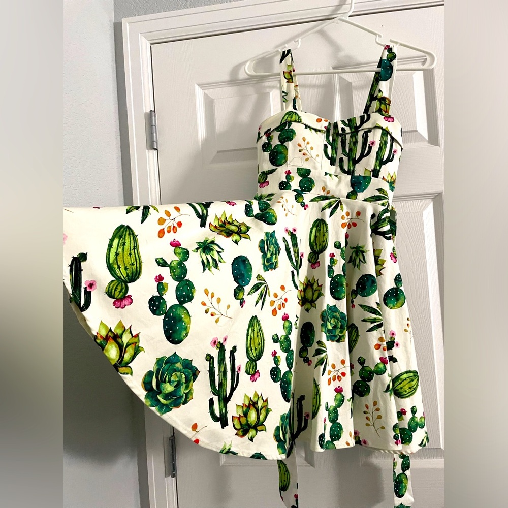 IXIA cactus / succulent dress
